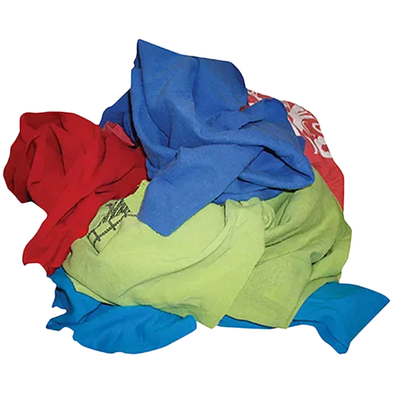 Coloured T-Shirt Rags - KeyPak